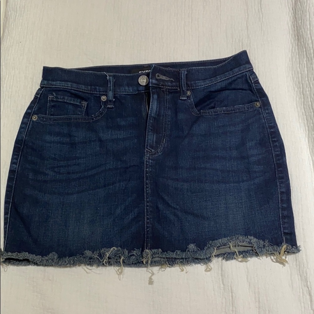 Jean Mini Skirt